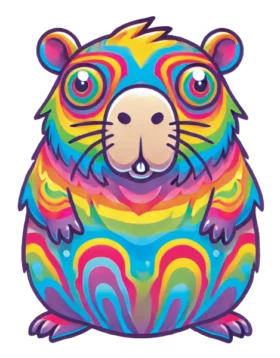 Capybaras Trippin