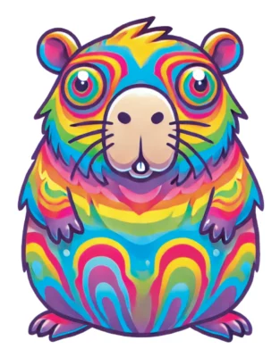 Capybaras Trippin