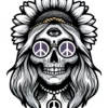 Skull Hippie