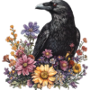 Flowery Crow