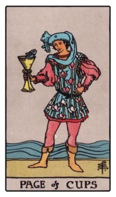 Cups Page Tarot