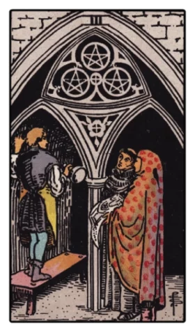 Pentacles 3 Tarot