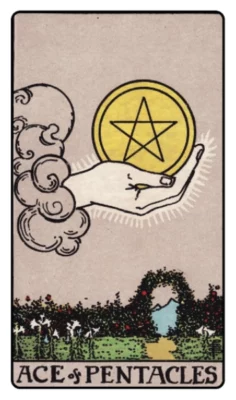 Pentacles Ace Tarot