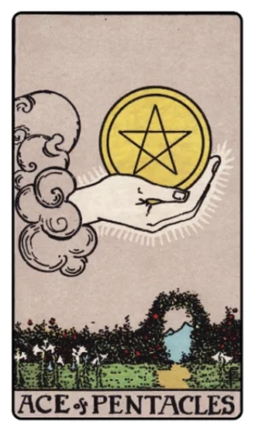 Pentacles Ace Tarot