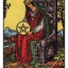 Pentacles Queen Tarot