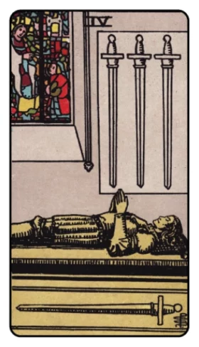 Swords 4 Tarot