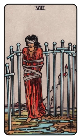 Swords 8 Tarot