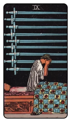 Swords 9 Tarot