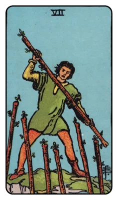 Wands 7 Tarot