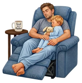 Dads Tired As A Mother