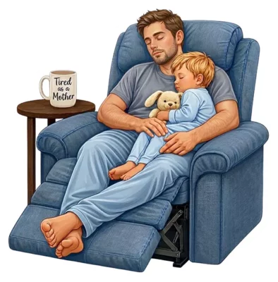 Dads Tired As A Mother