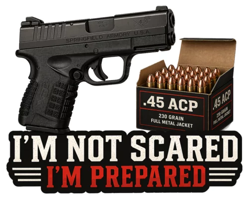 Im Not Scared Im Prepared
