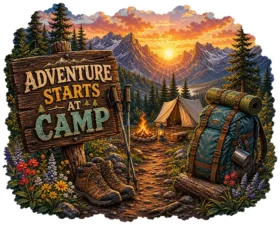 Adventure Starts At Camp