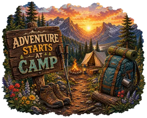 Adventure Starts At Camp