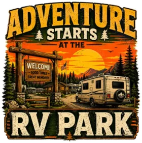 Adventure Starts At The RV Park