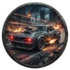 Armored Muscle Inspired Street Racer Driving
