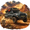Black Toyota Tacoma Desert Storm