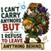 Cant Carry More But Refuse To Leave Anything Behind