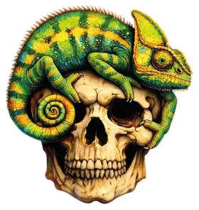 Chameleon Skull