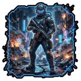 Futuristic Tactical Operator