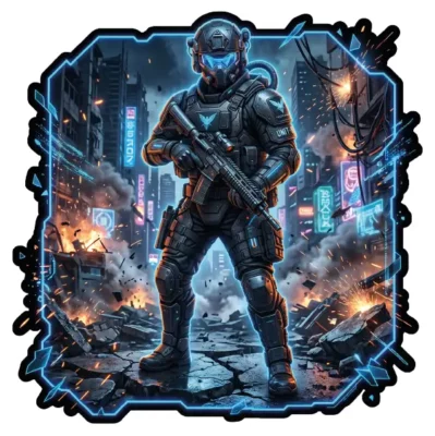 Futuristic Tactical Operator