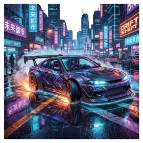 Glowing Drift Shift