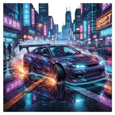 Glowing Drift Shift