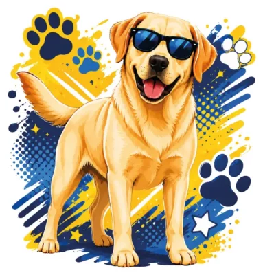Golden Lab Sunglasses