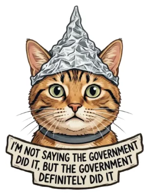 Im Not Saying The Government Did It
