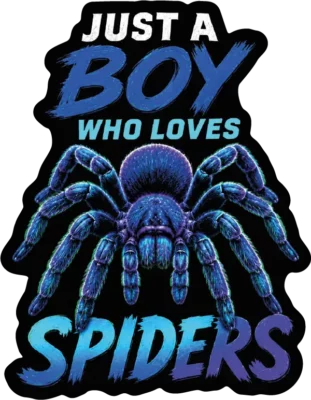 Just A Boyl Who Loves Spiders