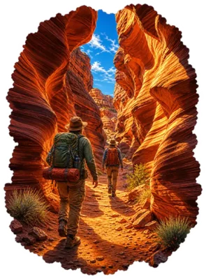 Slot Canyon Hikers