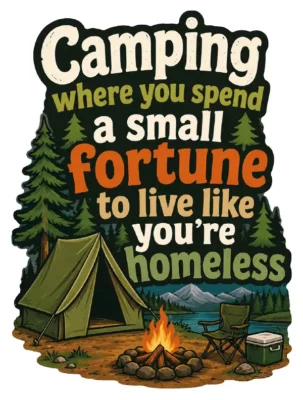Spend A Small Fortune To Live Like Youre Homeless