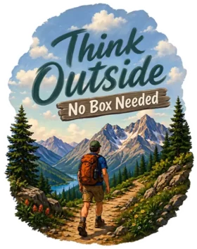 Think Outside No Box Needed