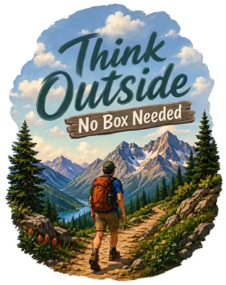 Think Outside No Box Needed