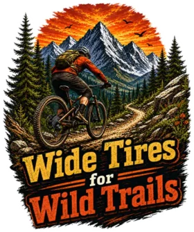 Wide Tires For Wild Trails