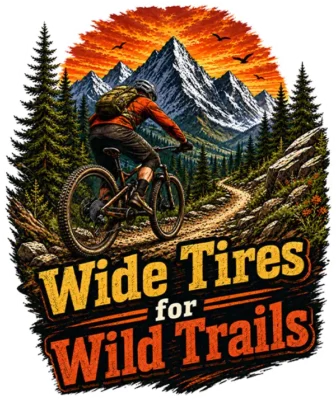 Wide Tires For Wild Trails
