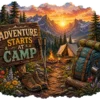 Adventure Starts At Camp