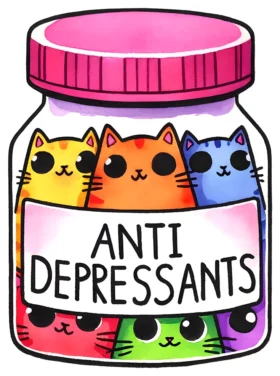 Anti Depressant Cats