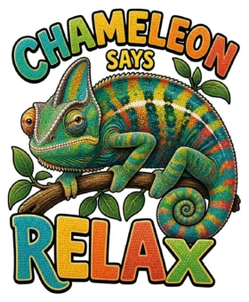 Chameleon Says Relax