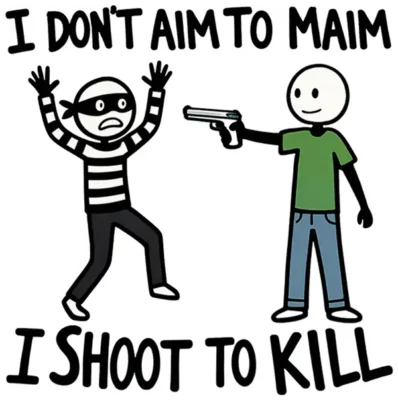 Dont Aim To Maim
