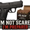 Im Not Scared Im Prepared