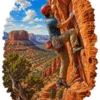 Red Rock Climber