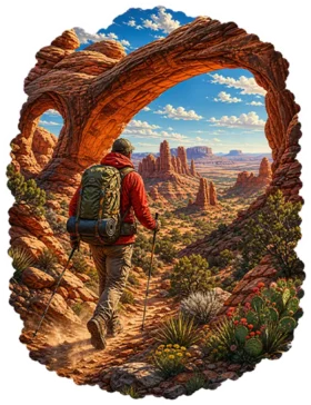 Red Rock Hiker