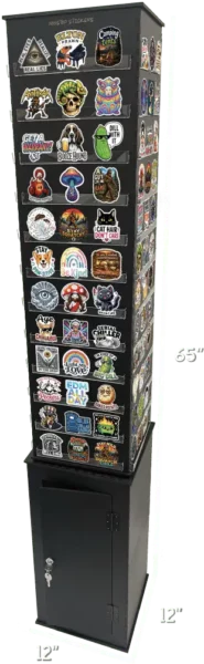 sticker display