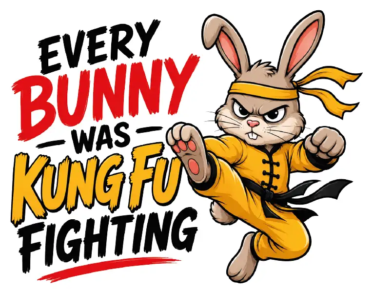 Every Bunny Was Kung Fu Fighting